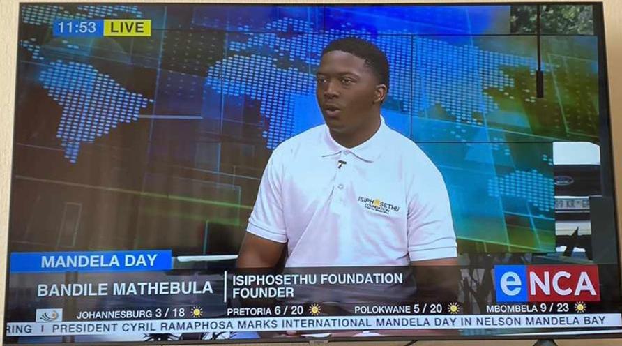 Interview on Mandela on ENCA